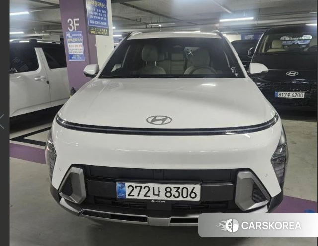Hyundai Kona (SX2) 2025 Белый из Кореи