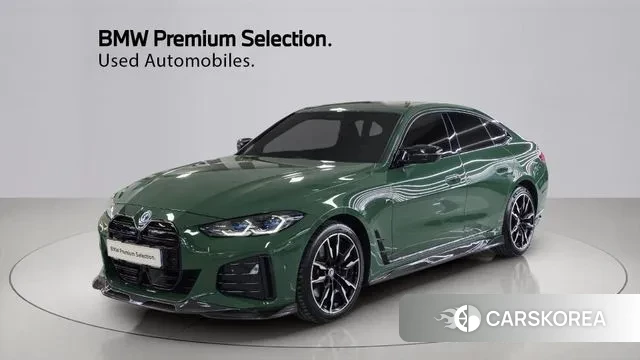 BMW i4 2023 Зеленый из Кореи