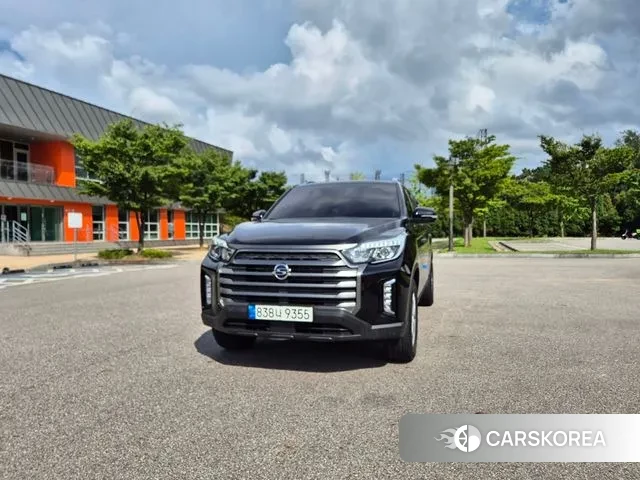 Ssangyong The New Rexton Sport 2022 Черный из Кореи