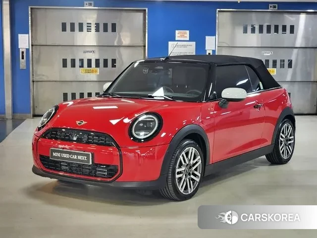 Mini Cooper C Convertible 4th Generation 2025 Красный из Кореи