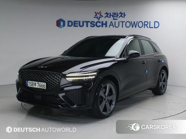 Genesis GV70 2021 Черный из Кореи