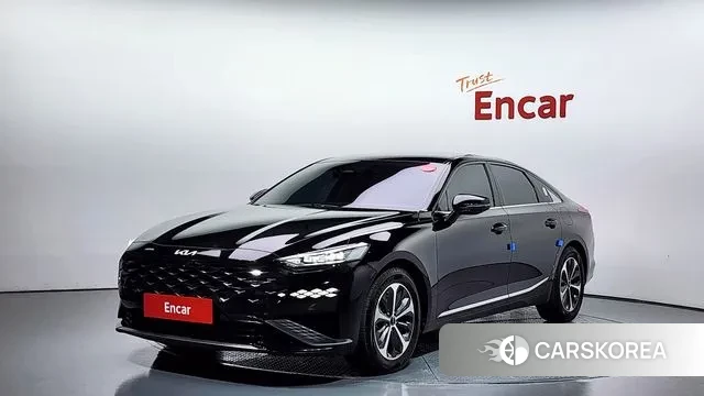Kia K8 Hybrid 2022 Черный из Кореи