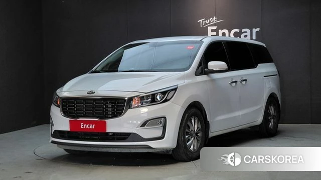 Kia The New Carnival 2020 Белый из Кореи