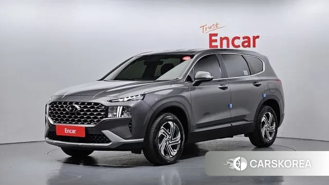 Hyundai The New Santa Fe 2022 Серый из Кореи