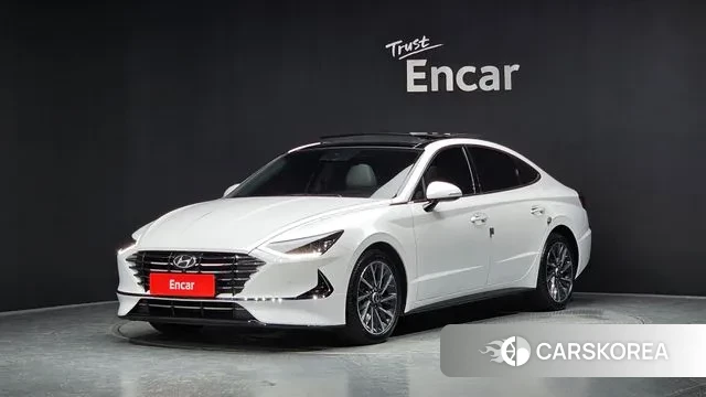 Hyundai Sonata (DN8) 2019 Белый из Кореи