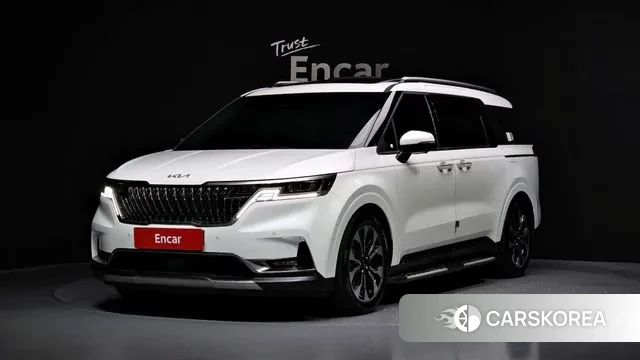 Kia Carnival 4th generation 2021 Белый из Кореи