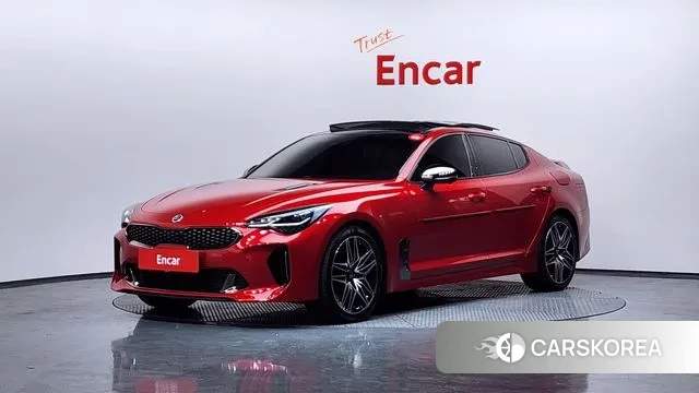 Kia Stinger Meister 2021 Красный из Кореи