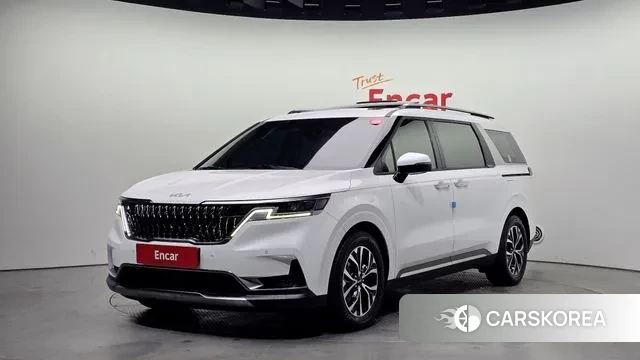 Kia Carnival 4th generation 2021 Белый из Кореи