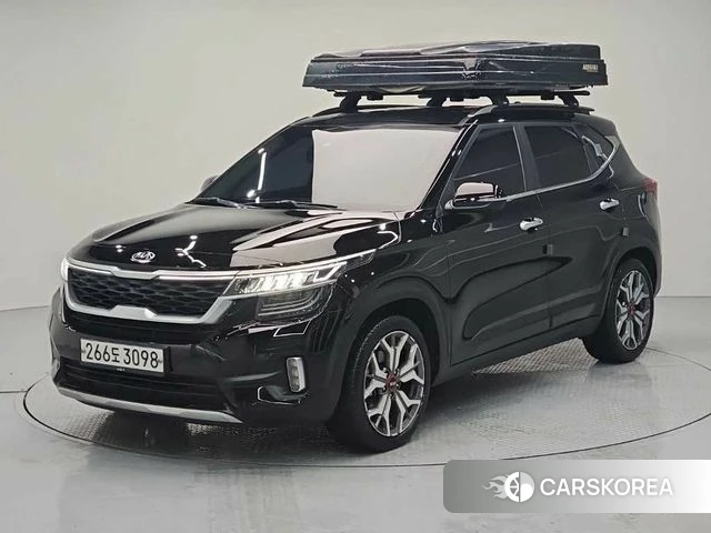 Kia Seltos 2019 Черный из Кореи
