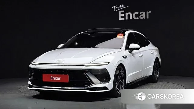 Hyundai Sonata D Edge (DN8) 2023 Белый из Кореи