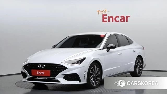 Hyundai Sonata (DN8) 2020 Белый из Кореи
