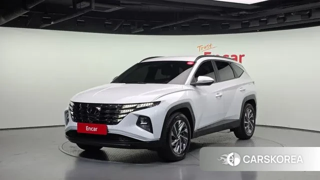 Hyundai Tucson (NX4) 2021 Белый из Кореи