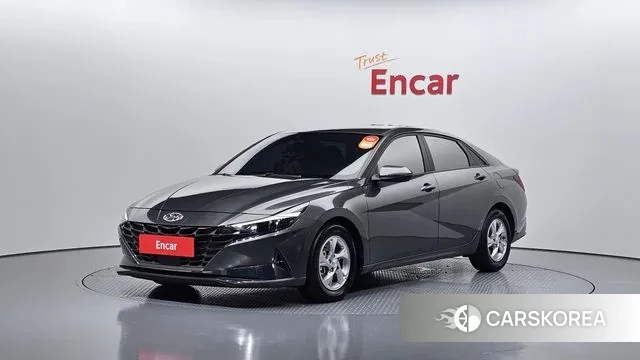 Hyundai Avante (CN7) 2022 Серый из Кореи