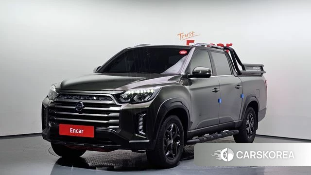 Ssangyong The New Rexton Sports Cannes 2021 Темно-зеленый из Кореи