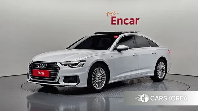 Audi A6 (C8) 2021 Белый из Кореи