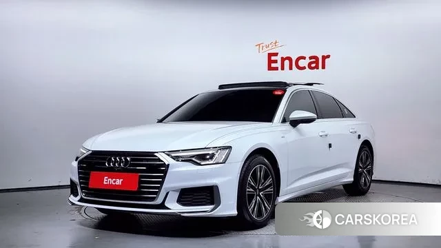 Audi A6 (C8) 2019 Белый из Кореи