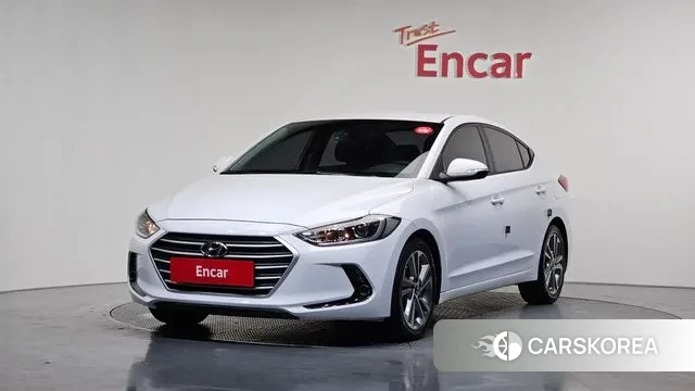 Hyundai Avante AD 2018 Белый из Кореи