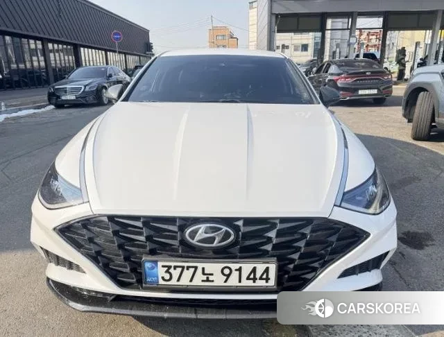 Hyundai Sonata (DN8) 2021 Белый из Кореи