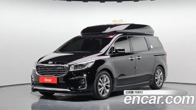 Kia The New Carnival 2019 Черный из Кореи