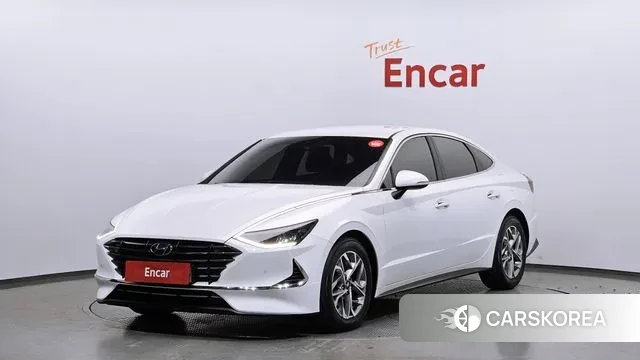 Hyundai Sonata (DN8) 2019 Белый из Кореи