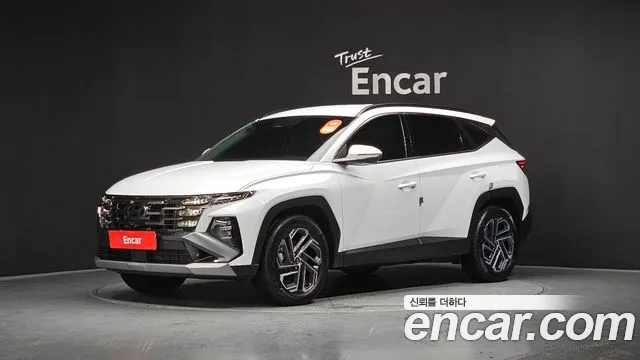 Hyundai The New Tucson Hybrid (NX4) 2024 Белый из Кореи