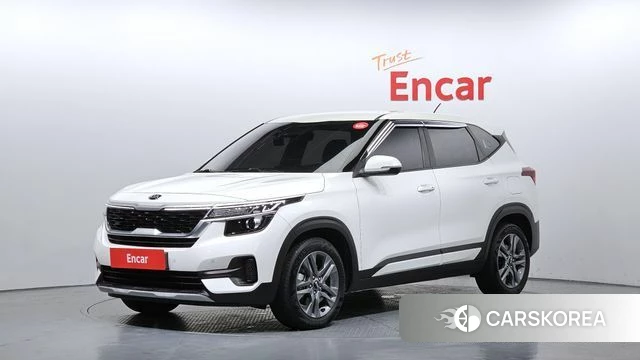 Kia Seltos 2021 Белый из Кореи