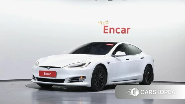 Tesla Model S 2020 Белый из Кореи