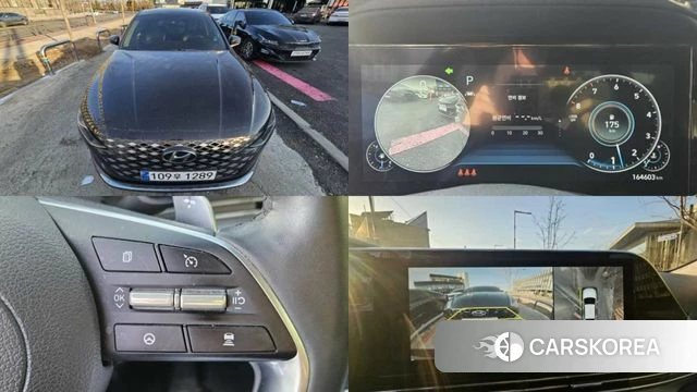 Hyundai The New Grandeur IG 2022 Черный из Кореи