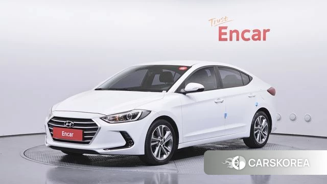 Hyundai Avante AD 2018 Белый из Кореи