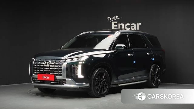 Hyundai The New Palisade 2023 Зеленый из Кореи