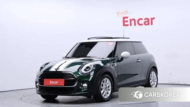 Mini Cooper 2018 Темно-зеленый из Кореи