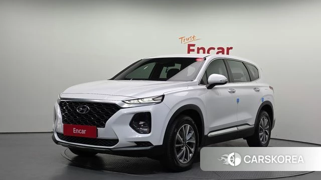 Hyundai Santa Fe TM 2020 Белый из Кореи