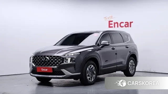 Hyundai The New Santa Fe 2022 Серый из Кореи