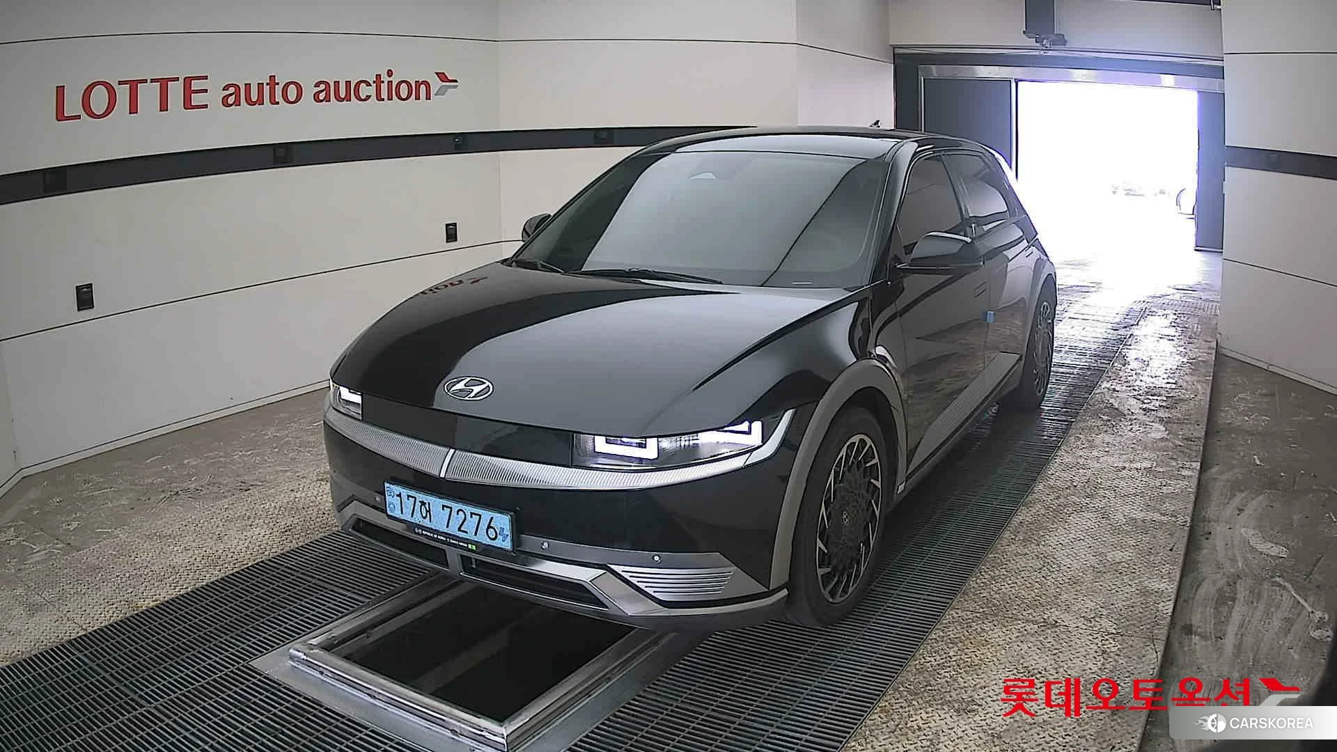 Hyundai IONIQ 5 2022 Phantom Black Pearl из Кореи