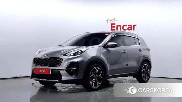 Kia Sportage The Bold 2018 Серебристо-серый из Кореи