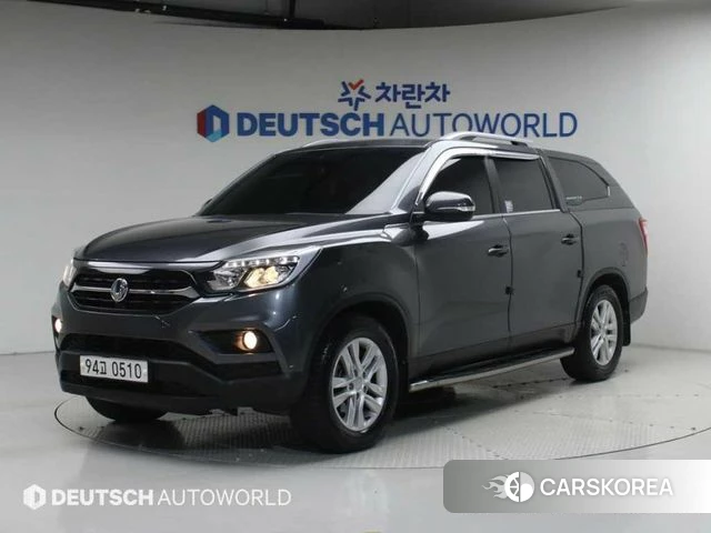 Ssangyong Rexton Sports 2018 Серый из Кореи