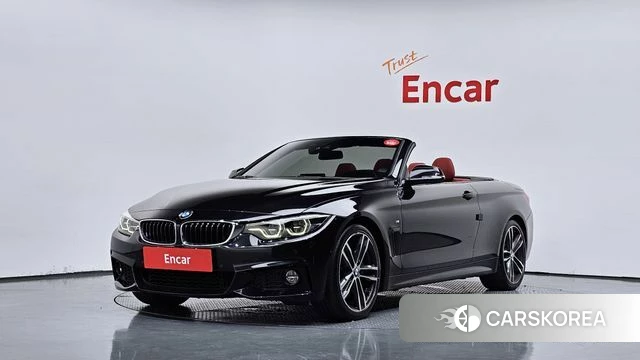 BMW 4 Series (F32) 2018 Черный из Кореи