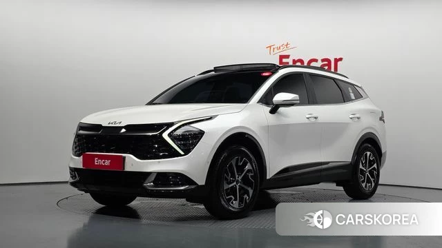 Kia Sportage 5th Generation Hybrid 2021 Белый из Кореи