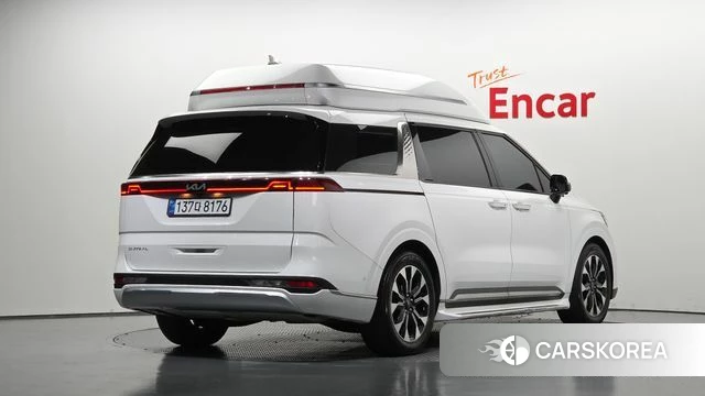 Kia Carnival 4th generation 2022 Белый из Кореи