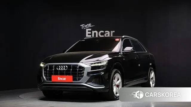 Audi Q8 (4M) 2022 Черный из Кореи