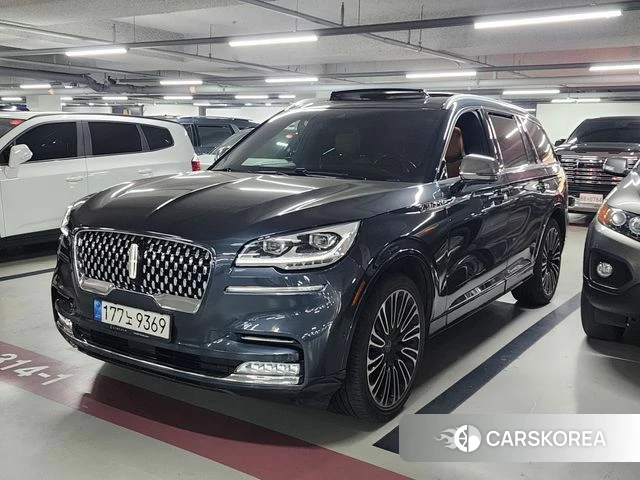 Lincoln Aviator 2nd generation 2022 Синий из Кореи