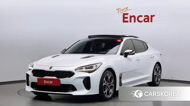 Kia Stinger 2019 Белый из Кореи