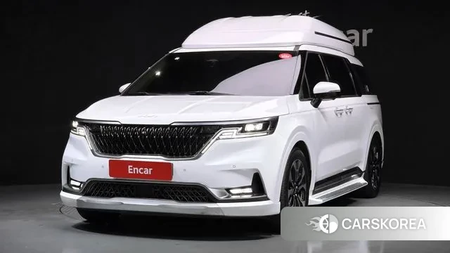 Kia Carnival 4th generation 2021 Белый из Кореи