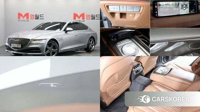 Genesis G80 (RG3) 2021 Серебристо-серый из Кореи