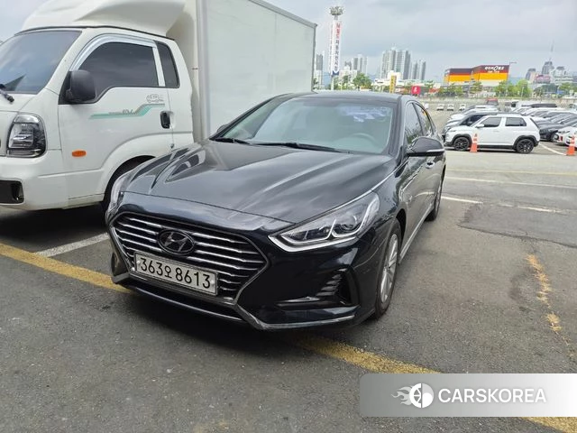 Hyundai Sonata New Rise Hybrid 2018 Черный из Кореи