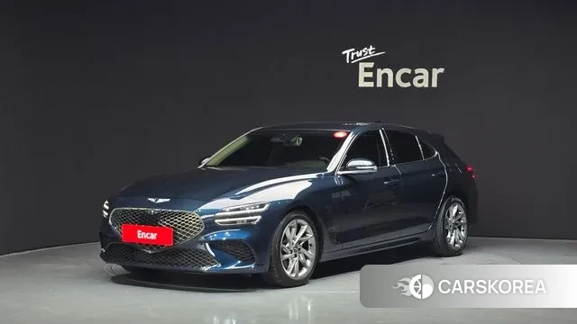 Genesis The New G70 Shooting Brake 2022 Синий из Кореи