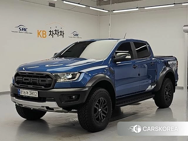 Ford Ranger 3rd Generation 2022 Синий из Кореи