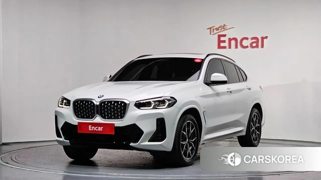 BMW X4 (G02) 2024 Белый из Кореи