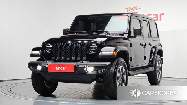 Jeep Wrangler (JL) 2022 Черный из Кореи