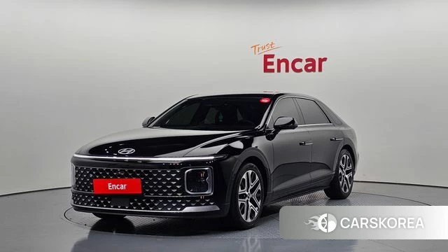 Hyundai Grandeur Hybrid (GN7) 2023 Черный из Кореи